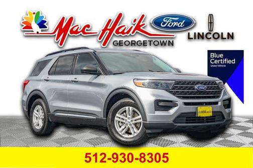 Silver Metallic 2022 Ford Explorer XLT