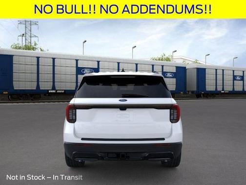 White 2026 Ford Explorer ST-Line