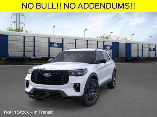 White 2026 Ford Explorer ST-Line