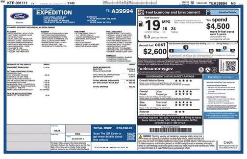 Star White 2026 Ford Expedition Active