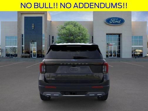 Agate Black Metallic 2026 Ford Explorer Active