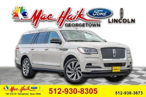 Pearl Metallic 2023 Lincoln Navigator L Reserve