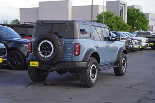 Azure Gray Metallic 2025 Ford Bronco Outer Banks