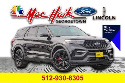 Agate Black Metallic 2022 Ford Explorer ST