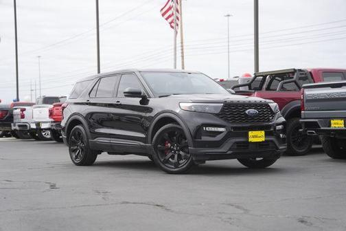 Agate Black Metallic 2022 Ford Explorer ST