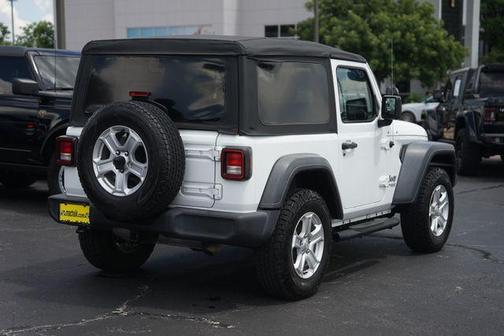 Bright White Clearcoat 2018 Jeep Wrangler Sport