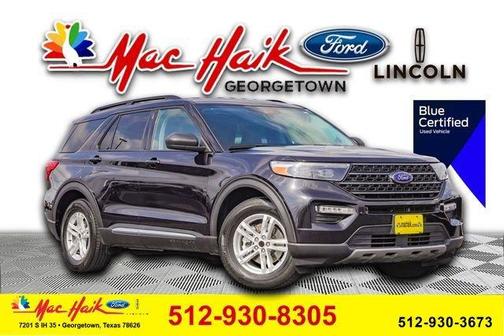 Black Metallic 2023 Ford Explorer XLT
