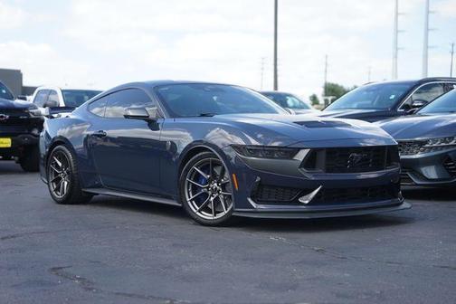 Blue 2024 Ford Mustang Dark Horse