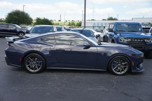 Blue 2024 Ford Mustang Dark Horse