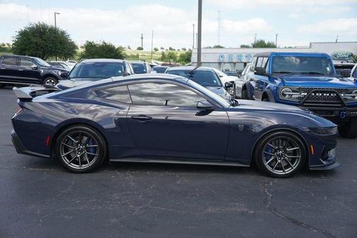 Blue 2024 Ford Mustang Dark Horse