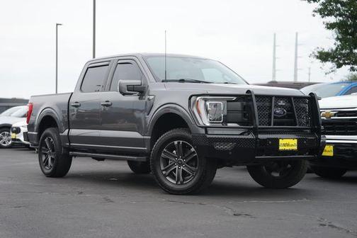 Gray Metallic 2022 Ford F-150 Lariat