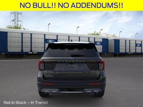 Agate Black Metallic 2026 Ford Explorer Active