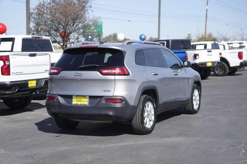 Billet Silver Metallic Clearcoat 2015 Jeep Cherokee Latitude
