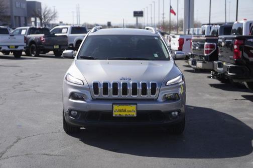 Billet Silver Metallic Clearcoat 2015 Jeep Cherokee Latitude