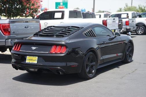 Shadow Black 2016 Ford Mustang EcoBoost