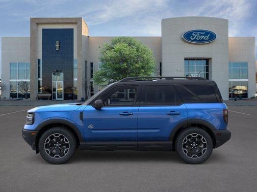 Velocity Blue Metallic 2025 Ford Bronco Sport Outer Banks