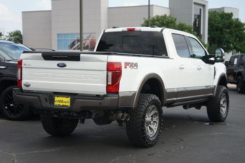 Oxford White 2022 Ford F-250 King Ranch