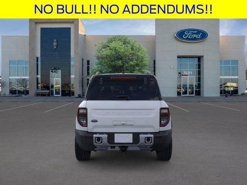 Space White Metallic 2026 Ford Bronco Sport Outer Banks