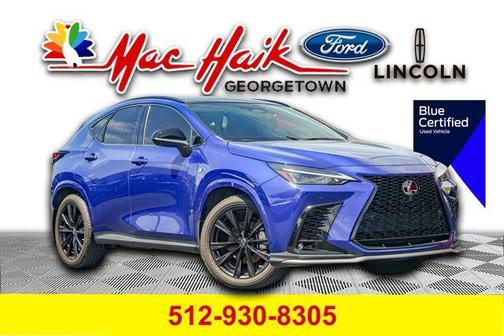 Blue Mica 2023 Lexus NX 350 F SPORT Handling