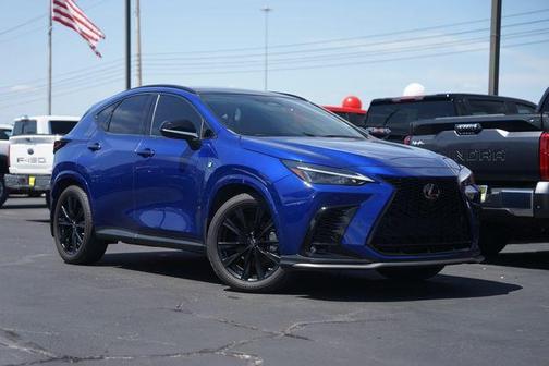 Blue Mica 2023 Lexus NX 350 F SPORT Handling