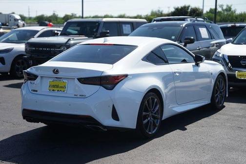Ultra White 2022 Lexus RC 350 F Sport