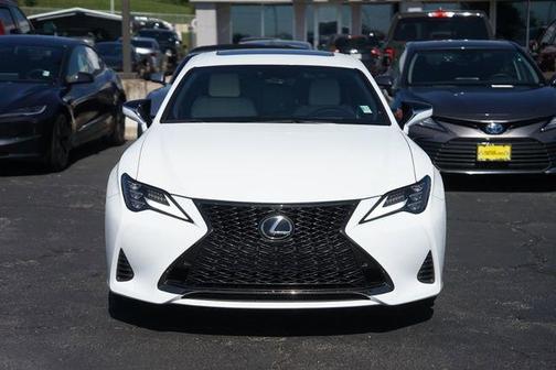 Ultra White 2022 Lexus RC 350 F Sport