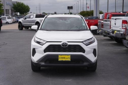 White 2022 Toyota RAV4 XLE