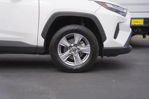 White 2022 Toyota RAV4 XLE