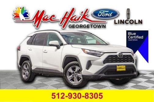 White 2022 Toyota RAV4 XLE