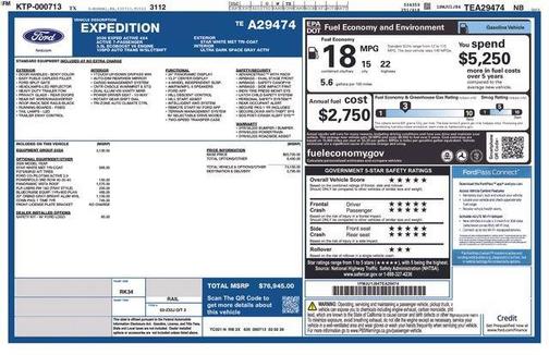 Star White 2026 Ford Expedition Active