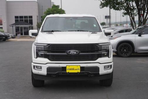 White Metallic 2024 Ford F-150 Platinum