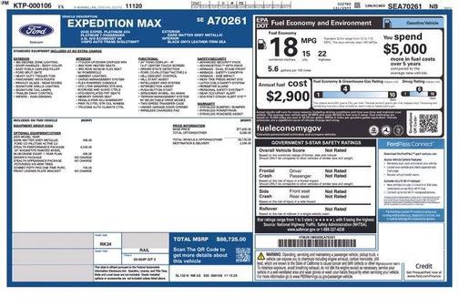 2025 Ford Expedition Max Platinum