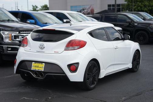Elite White 2016 Hyundai Veloster Turbo