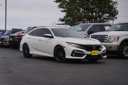 Lunar Silver Metallic 2020 Honda Civic Si Base