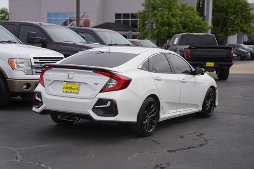 Lunar Silver Metallic 2020 Honda Civic Si Base