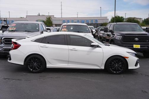Lunar Silver Metallic 2020 Honda Civic Si Base