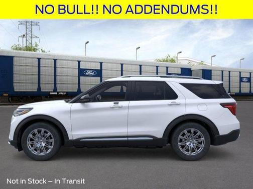 Star White 2026 Ford Explorer Platinum