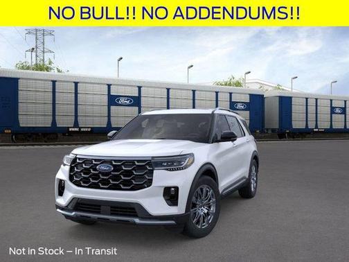 Star White 2026 Ford Explorer Platinum