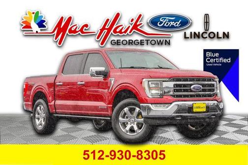 Red Metallic 2023 Ford F-150 Lariat
