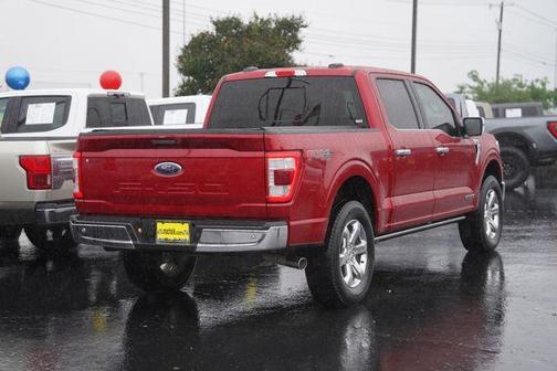 Red Metallic 2023 Ford F-150 Lariat