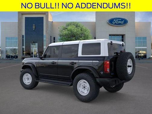 Shadow Black 2026 Ford Bronco Heritage Edition