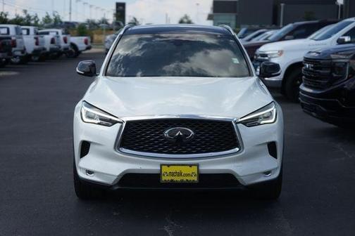 Majestic White 2021 INFINITI QX50 Luxe