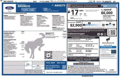 Tan 2026 Ford Bronco Outer Banks