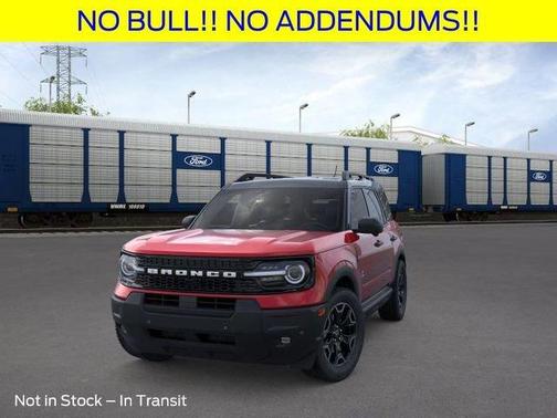Ruby Red Metallic Tinted Clearcoat 2026 Ford Bronco Sport Outer Banks