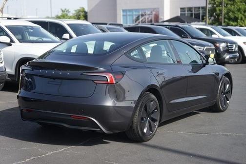 Stealth Gray 2025 Tesla Model 3 Long Range