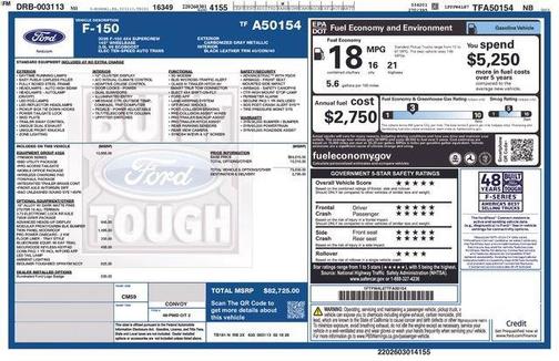 Gray 2026 Ford F-150 Tremor