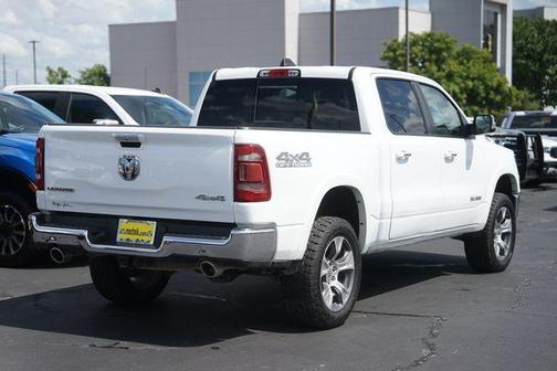 Bright White Clearcoat 2020 RAM 1500 Laramie