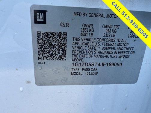 2018 Chevrolet Malibu LT