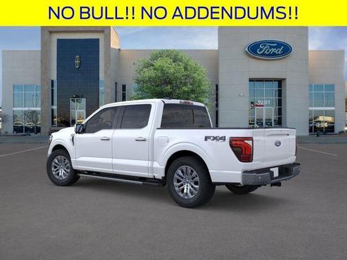 Star White 2025 Ford F-150 Lariat