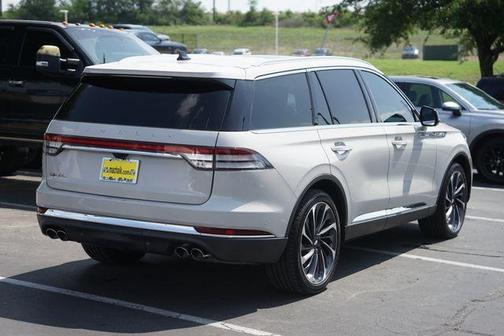 Ceramic White 2021 Lincoln Aviator Reserve AWD